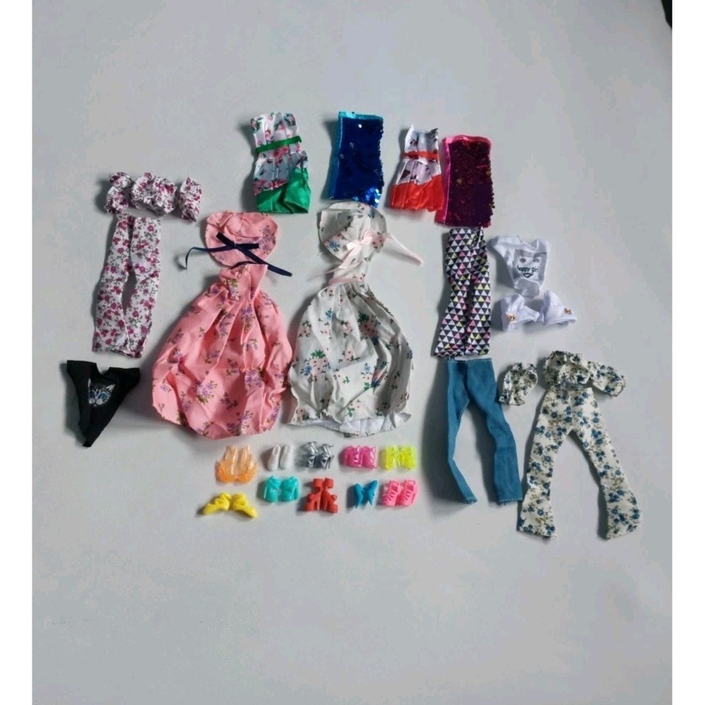 YAMASO 10 Sets Of doll Clothes Doll outfist  For 11.5 Inch Girls